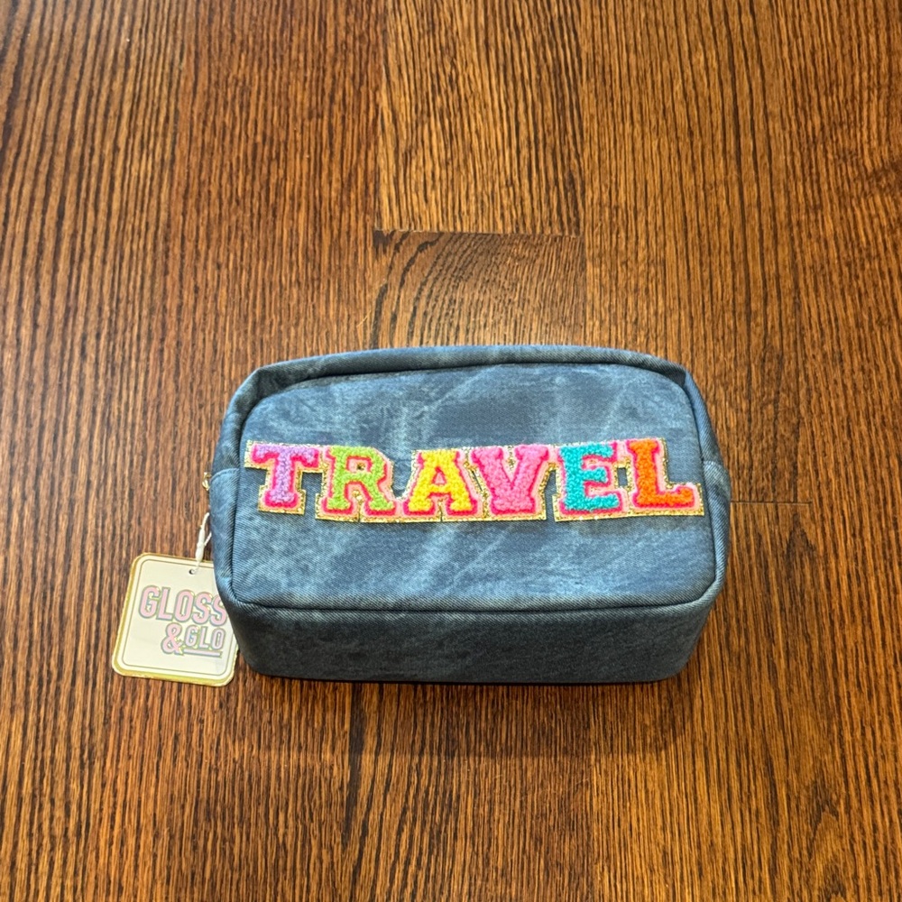 Gray Travel Pouch